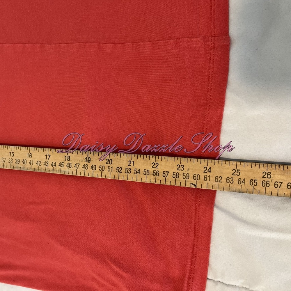 Old Navy Size XL Orange Deep V-Neck Cap Sleeve Blouse 🧡 - Picture 8 of 8